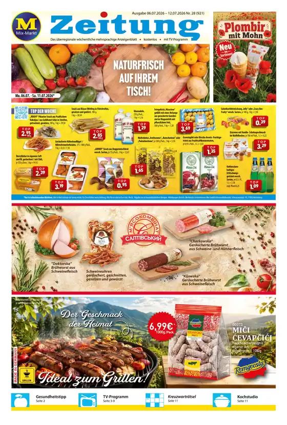 Mix Markt Katalog | Mmz aktuell | 2026-07-06T00:00:00.000Z - 2026-07-11T00:00:00.000Z
