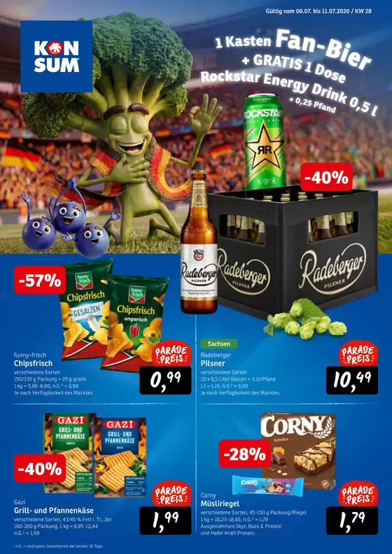 KONSUM Katalog | KONSUM DRESDEN Angebote der Woche KW28 2026 | 2026-07-06T00:00:00.000Z - 2026-07-11T00:00:00.000Z