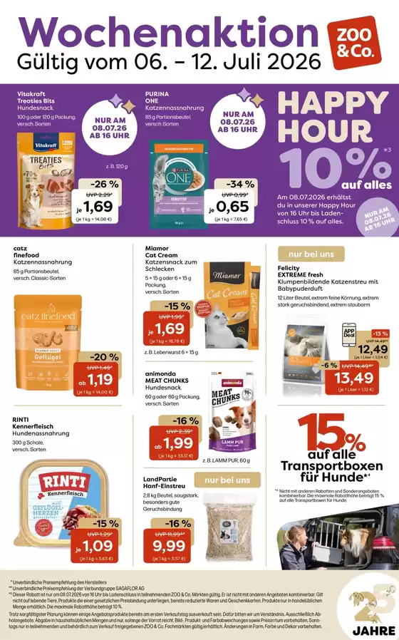 Zoo & Co Katalog | Zoo Co flugblatt | 2026-07-06T00:00:00.000Z - 2026-07-12T00:00:00.000Z