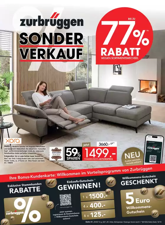 Zurbrüggen Katalog in Konz | Sonder-Verkauf | 2026-07-01T00:00:00.000Z - 2026-07-31T00:00:00.000Z