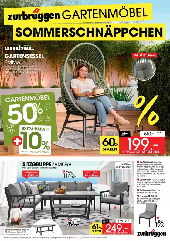 Zurbrüggen Katalog | Gartentrends 2026 | 2026-07-06T00:00:00.000Z - 2026-07-11T00:00:00.000Z