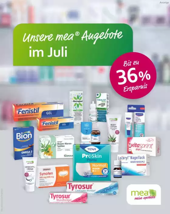 Pascal Apotheke Katalog | Unsere Mea Angebote Im Juli | 2026-07-06T00:00:00.000Z - 2026-07-31T00:00:00.000Z