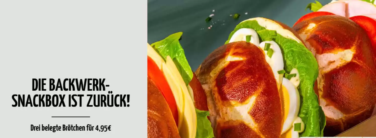 BackWerk Katalog | Die Backwerk Snackbox Ist Zuruck! | 2026-07-07T00:00:00.000Z - 2026-07-30T00:00:00.000Z