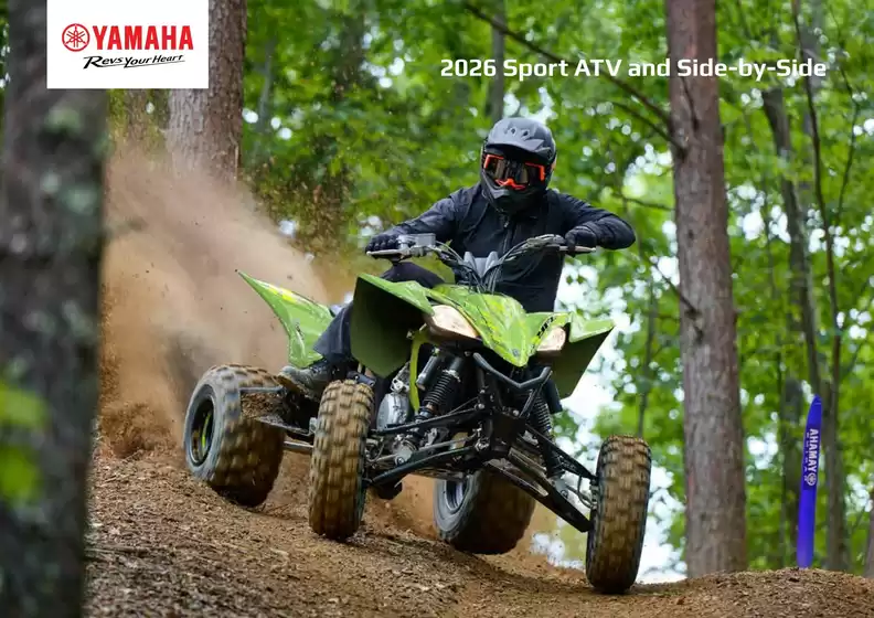 Yamaha Katalog | 2026 Sport ATV And Side - By- Side | 2026-07-08T00:00:00.000Z - 2026-12-31T00:00:00.000Z