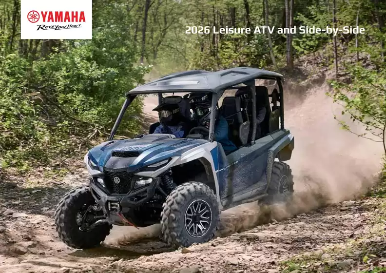 Yamaha Katalog | 2026 Leisure ATV And Side - By- Side` | 2026-07-08T00:00:00.000Z - 2026-12-31T00:00:00.000Z