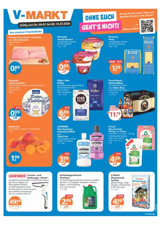 V Markt Katalog | Sonderangebote für Sie | 2026-07-09T00:00:00.000Z - 2026-07-15T00:00:00.000Z