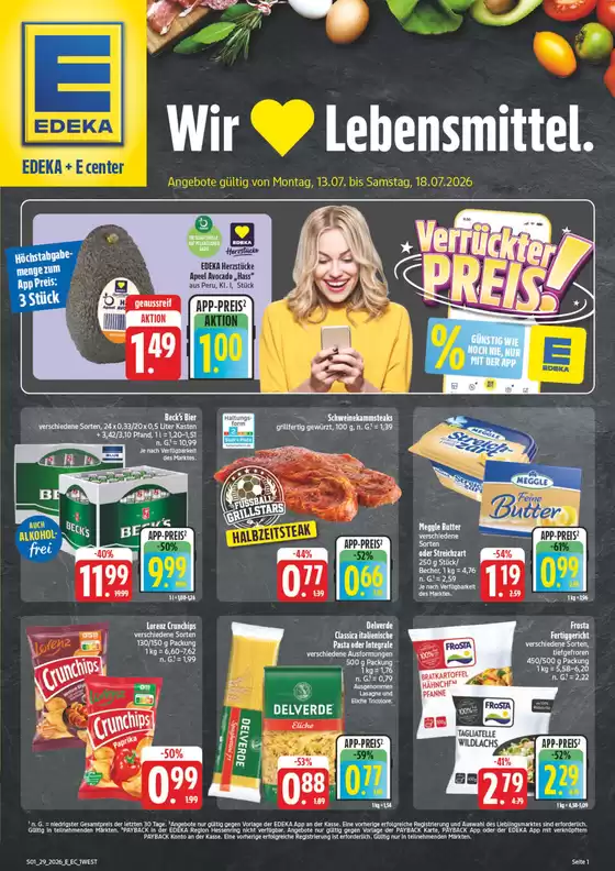 EDEKA Prospekt in Illschwang | NativeX EDEKA Nordbayern KW29 | 2026-07-12T00:00:00.000Z - 2026-07-18T00:00:00.000Z