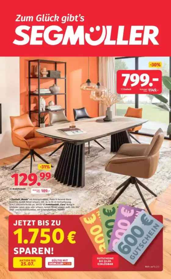 Segmüller Katalog | Segmüller flugblatt | 2026-07-10T00:00:00.000Z - 2026-07-25T00:00:00.000Z
