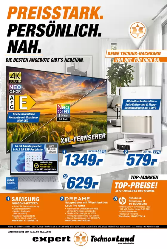 expert Techno Land Katalog | Technoland kw29 2026 | 2026-07-10T00:00:00.000Z - 2026-07-16T00:00:00.000Z