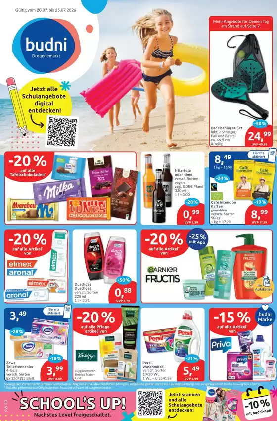 Budni Katalog | Exklusive Schnäppchen | 2026-07-20T00:00:00.000Z - 2026-07-25T00:00:00.000Z