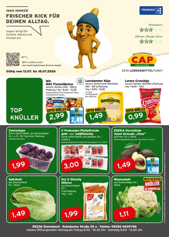 CAP Markt Katalog | Aktuelle Deals und Angebote | 2026-07-13T00:00:00.000Z - 2026-07-18T00:00:00.000Z