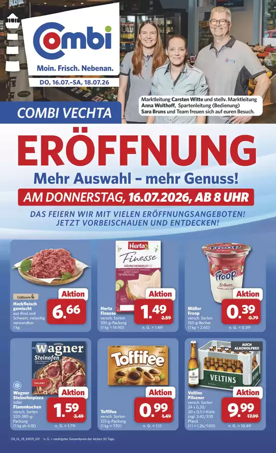 Combi Markt Katalog | Exklusive Schnäppchen | 2026-07-15T00:00:00.000Z - 2026-07-18T00:00:00.000Z