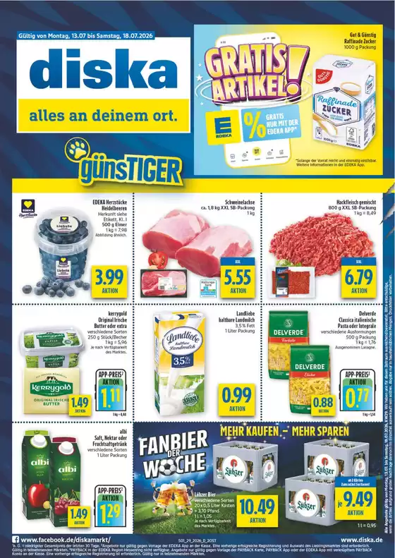 diska Katalog | Exklusive Schnäppchen | 2026-07-13T00:00:00.000Z - 2026-07-18T00:00:00.000Z