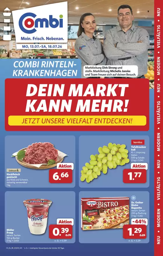 Combi Markt Katalog | Aktuelle Sonderaktionen | 2026-07-12T00:00:00.000Z - 2026-07-18T00:00:00.000Z