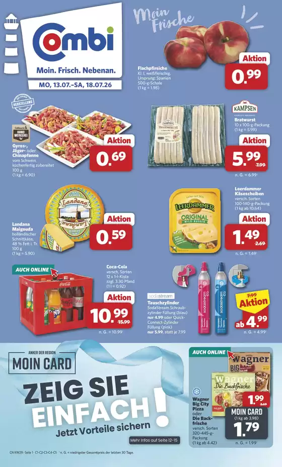 Combi Markt Katalog | Attraktive Sonderangebote für alle | 2026-07-12T00:00:00.000Z - 2026-07-18T00:00:00.000Z