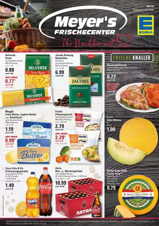 Meyer's Frischemarkt Katalog | Endversion Meyer KW 29 2026 | 2026-07-13T00:00:00.000Z - 2026-07-27T00:00:00.000Z