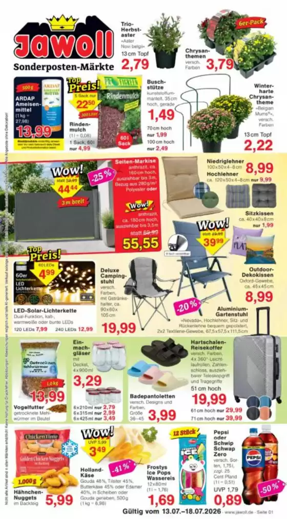 Jawoll Katalog | Jawoll flugblatt | 2026-07-13T00:00:00.000Z - 2026-07-18T00:00:00.000Z