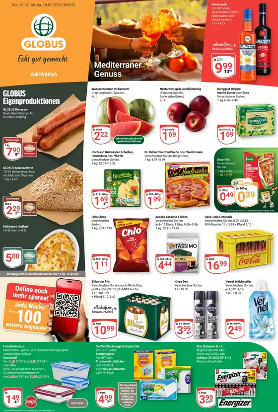 Globus Katalog | Unsere besten Angebote für Sie | 2026-07-13T00:00:00.000Z - 2026-07-18T00:00:00.000Z