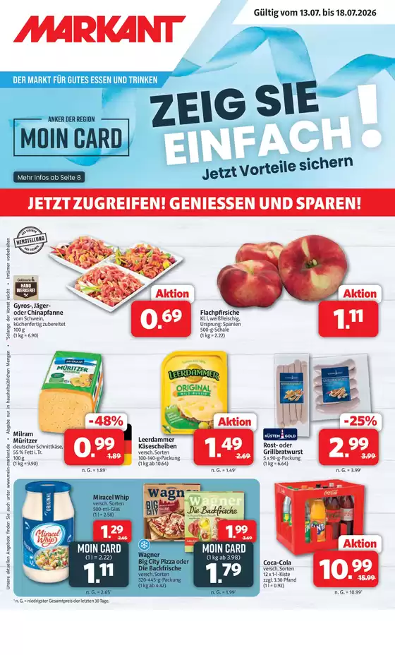 Markant Markt Katalog | Große Auswahl an Angeboten | 2026-07-12T00:00:00.000Z - 2026-07-18T00:00:00.000Z