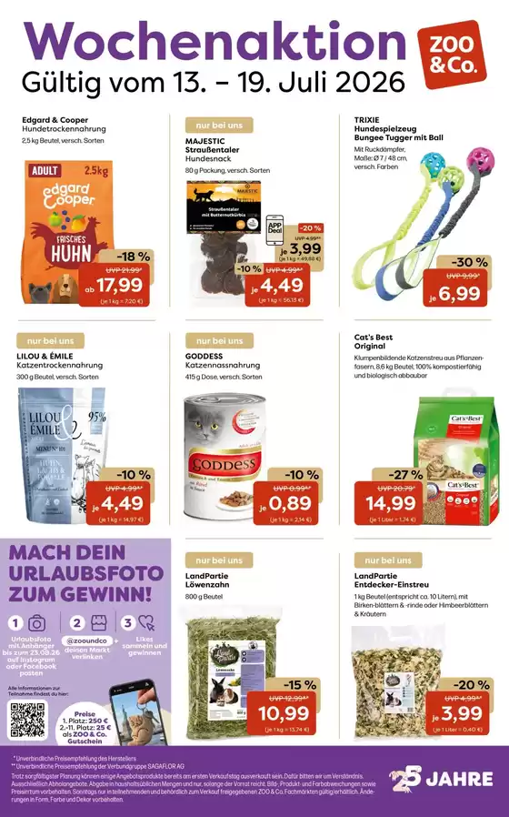 Zoo & Co Katalog | Zoo Co flugblatt | 2026-07-13T00:00:00.000Z - 2026-07-19T00:00:00.000Z