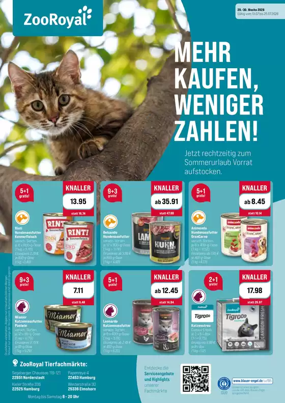 ZooRoyal Katalog | ZooRoyal HZ KW 29 NEU | 2026-07-13T00:00:00.000Z - 2026-07-25T00:00:00.000Z