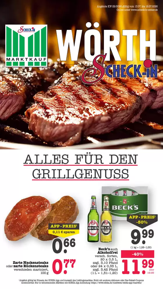 Scheck-in-Center Katalog | Neue Angebote zum Entdecken | 2026-07-13T00:00:00.000Z - 2026-07-18T00:00:00.000Z
