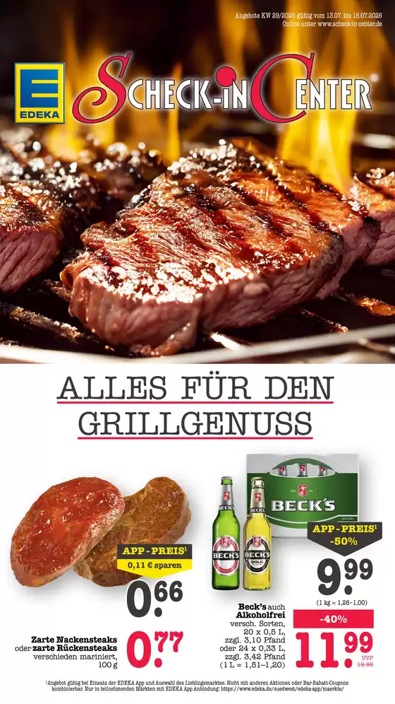 Scheck-in-Center Katalog | Exklusive Deals und Schnäppchen | 2026-07-13T00:00:00.000Z - 2026-07-18T00:00:00.000Z
