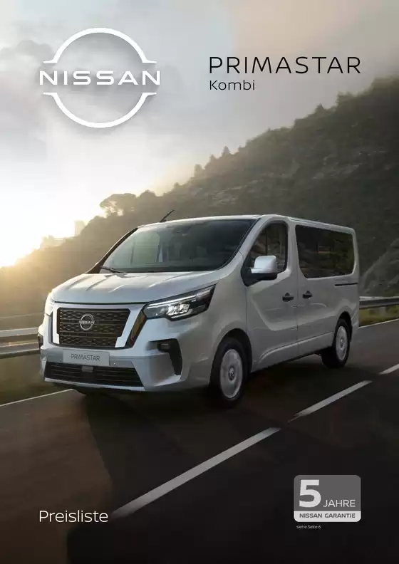 Nissan Katalog in Heiligenstedten | Primastar kombi preisliste | 2026-07-14T00:00:00.000Z - 2026-07-28T00:00:00.000Z