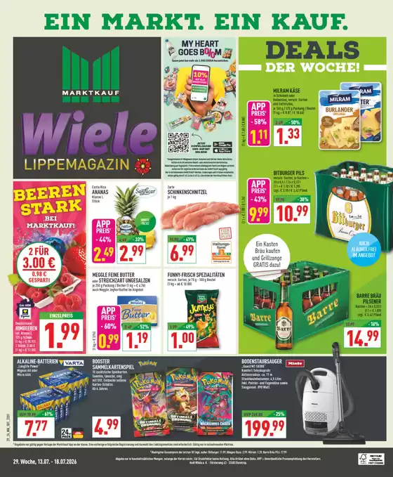 Marktkauf Katalog | Aktuelle Schnäppchen und Angebote | 2026-07-13T00:00:00.000Z - 2026-07-18T00:00:00.000Z