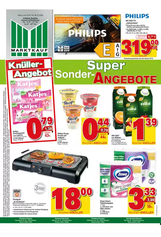 Marktkauf Katalog | Top-Angebote für Sparfüchse | 2026-07-13T00:00:00.000Z - 2026-07-18T00:00:00.000Z