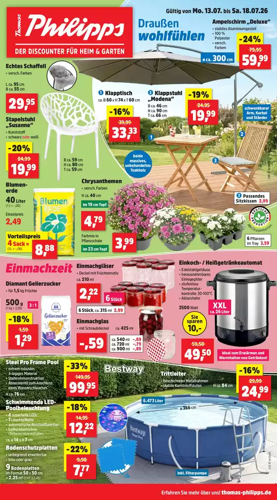 Thomas Philipps Prospekt | Juli 2 KW 29 DE digitale ausgabe 150dpi einzelseiten 1 | 2026-07-13T00:00:00.000Z - 2026-07-18T00:00:00.000Z