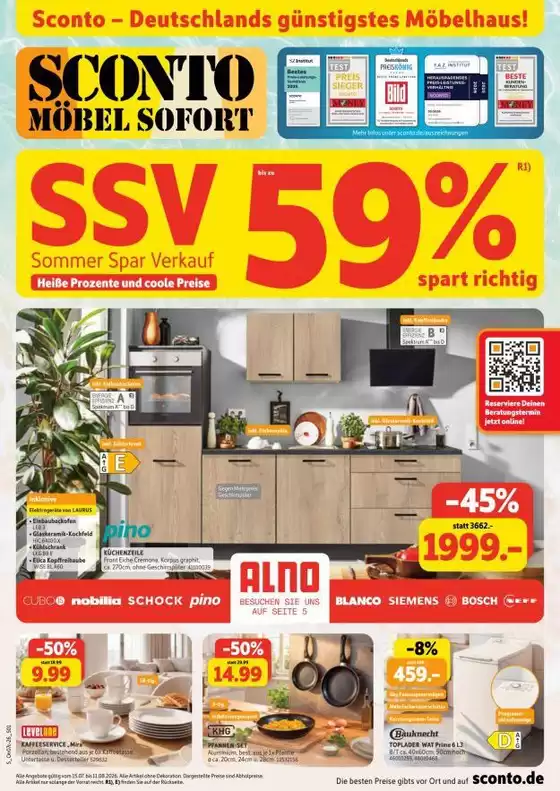 SCONTO Prospekt | Sconto flugblatt | 2026-07-15T00:00:00.000Z - 2026-08-11T00:00:00.000Z