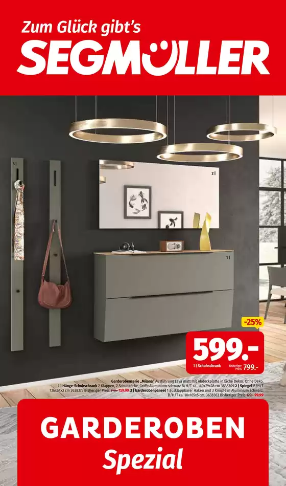Segmüller Katalog | Tolle Rabatte auf ausgewählte Produkte | 2026-07-17T00:00:00.000Z - 2026-07-31T00:00:00.000Z