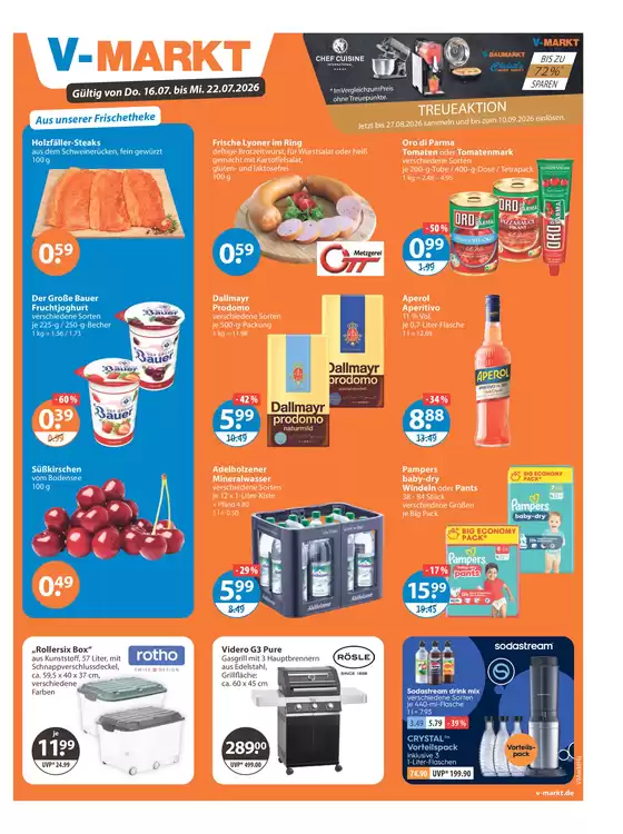 V Markt Katalog | Aktuelle Sonderaktionen | 2026-07-16T00:00:00.000Z - 2026-07-22T00:00:00.000Z