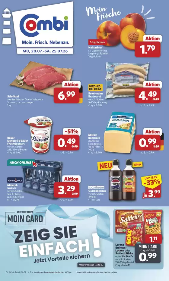 Combi Markt Katalog | Markt - Angebote | 2026-07-21T00:00:00.000Z - 2026-07-25T00:00:00.000Z