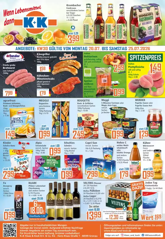 Klaas & Kock Katalog in Döbeln | Klaas Kock flugblatt | 2026-07-20T00:00:00.000Z - 2026-07-25T00:00:00.000Z