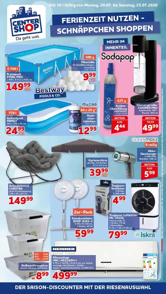 CENTERSHOP Katalog | KW30 | 2026-07-20T00:00:00.000Z - 2026-07-25T00:00:00.000Z