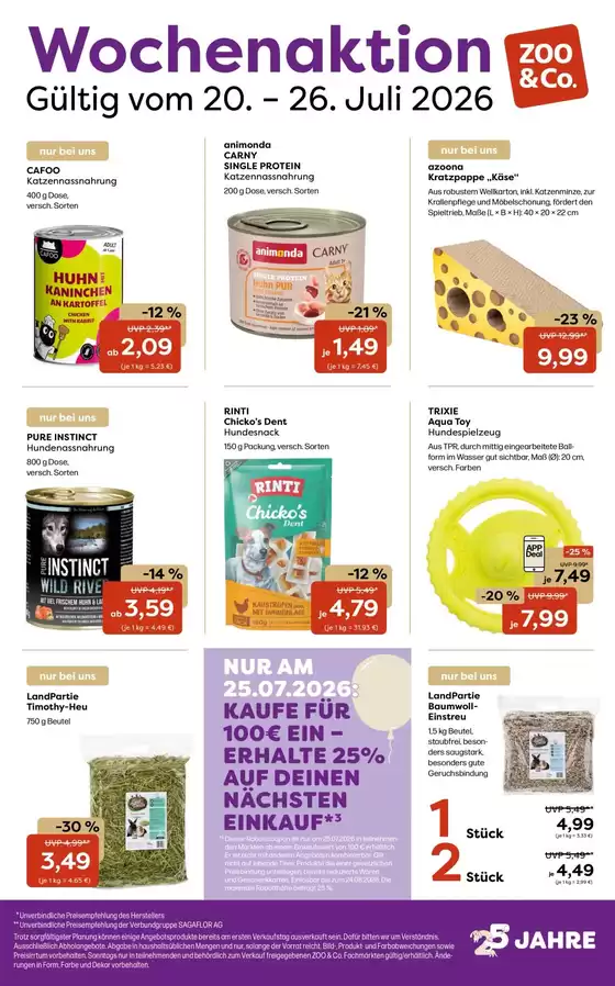 Zoo & Co Katalog | Zoo Co flugblatt | 2026-07-20T00:00:00.000Z - 2026-07-26T00:00:00.000Z