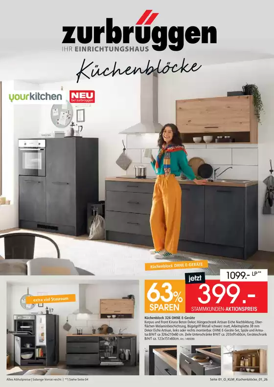 Zurbrüggen Katalog | Küchenblöcke | 2026-07-21T00:00:00.000Z - 2026-07-31T00:00:00.000Z