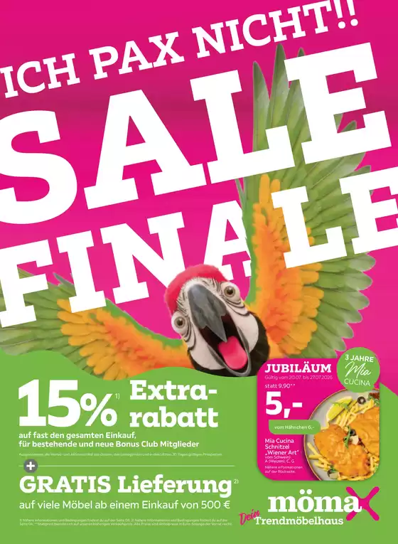 Mömax Prospekt in Obernbreit | SALE FINALE bis -70 | 2026-07-21T00:00:00.000Z - 2026-07-26T00:00:00.000Z