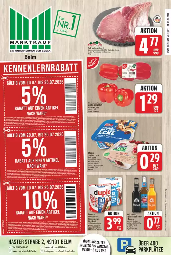 Marktkauf Katalog | Aktuelle Schnäppchen und Angebote | 2026-07-20T00:00:00.000Z - 2026-07-25T00:00:00.000Z