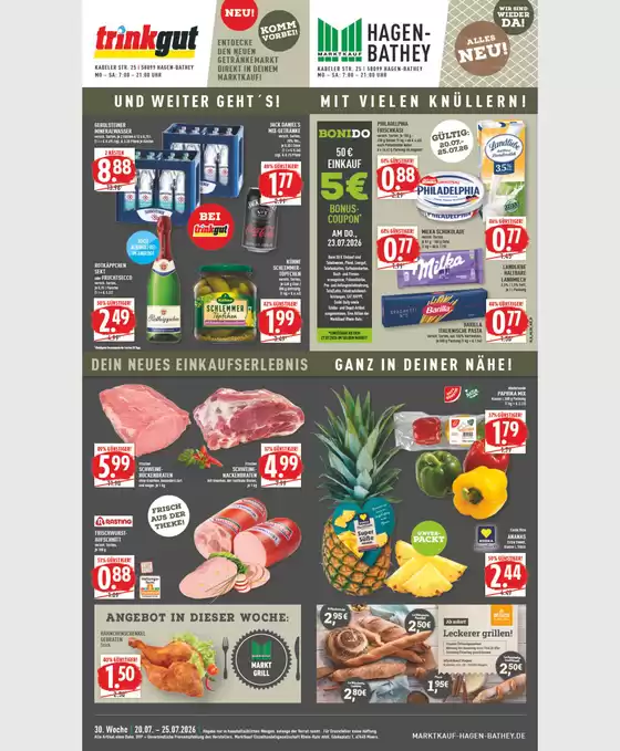 Marktkauf Katalog in Husum (Nienburg) | Tolle Rabatte auf ausgewählte Produkte | 2026-07-20T00:00:00.000Z - 2026-07-25T00:00:00.000Z