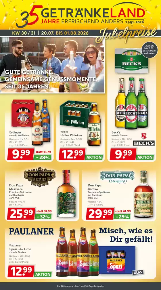 Getränkeland Katalog | Getränkeland Angebote | 2026-07-20T00:00:00.000Z - 2026-08-01T00:00:00.000Z