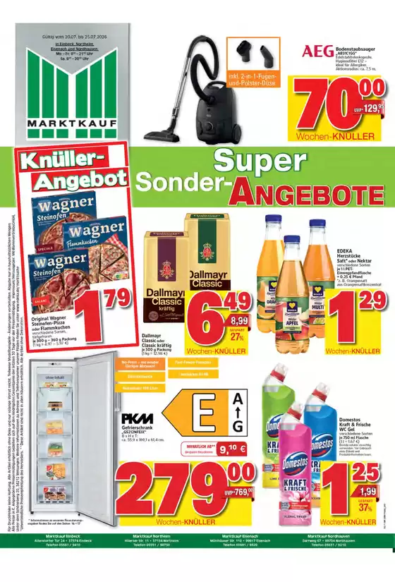 Marktkauf Katalog in Husum (Nienburg) | Top-Deals und Rabatte | 2026-07-20T00:00:00.000Z - 2026-07-25T00:00:00.000Z