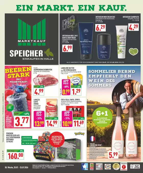 Marktkauf Katalog in Husum (Nienburg) | Unsere besten Angebote für Sie | 2026-07-20T00:00:00.000Z - 2026-08-01T00:00:00.000Z