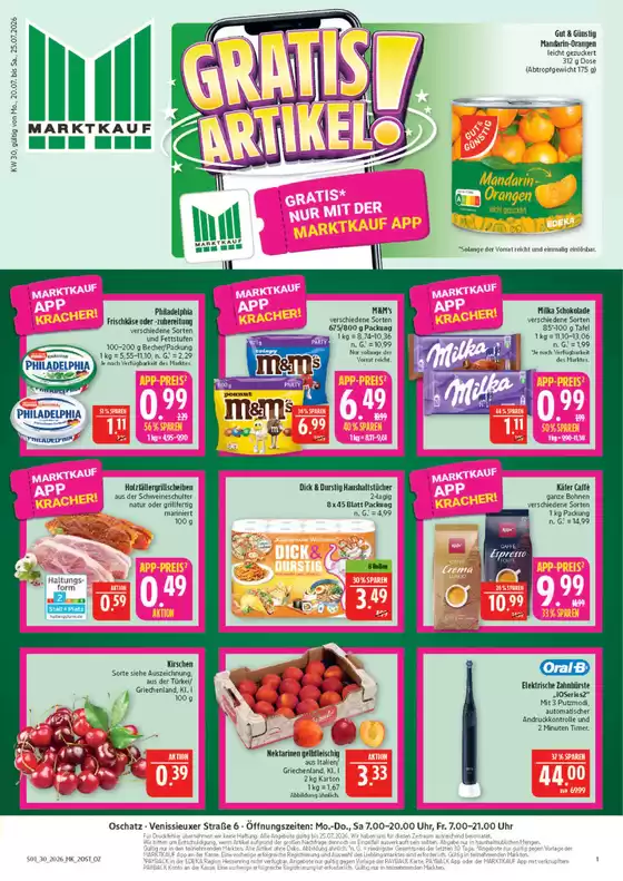 Marktkauf Katalog in Husum (Nienburg) | Große Auswahl an Angeboten | 2026-07-20T00:00:00.000Z - 2026-07-25T00:00:00.000Z