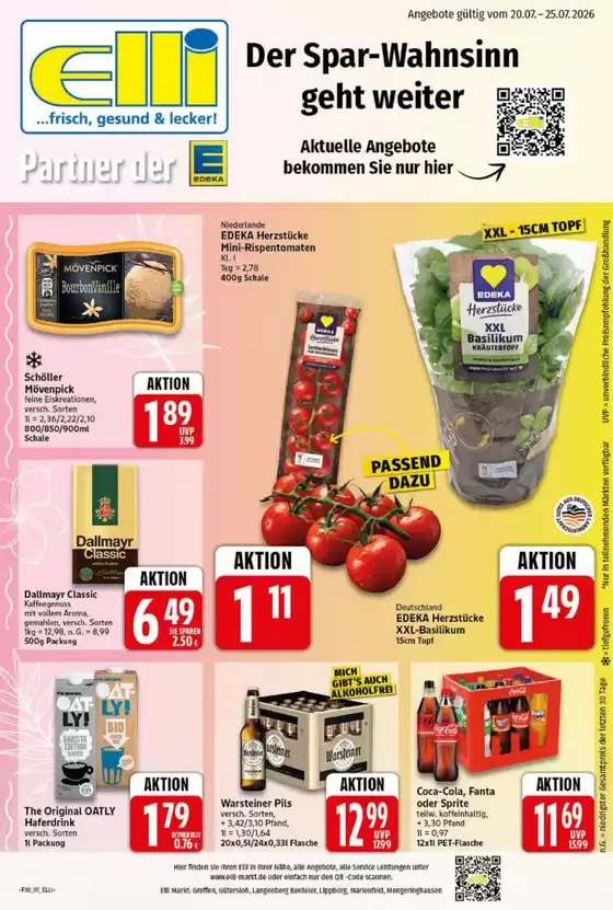 Elli Markt Katalog in Husum (Nienburg) | Elli Markt flugblatt | 2026-07-20T00:00:00.000Z - 2026-07-25T00:00:00.000Z