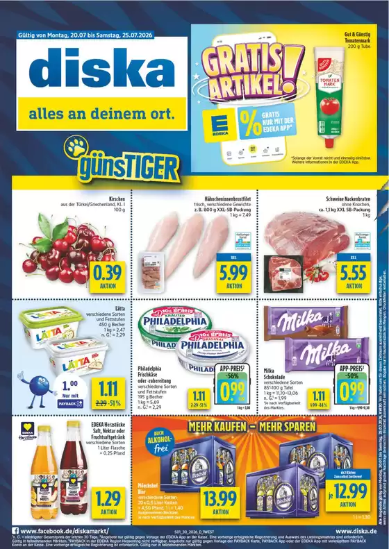 diska Katalog | Diska flugblatt | 2026-07-21T00:00:00.000Z - 2026-07-25T00:00:00.000Z