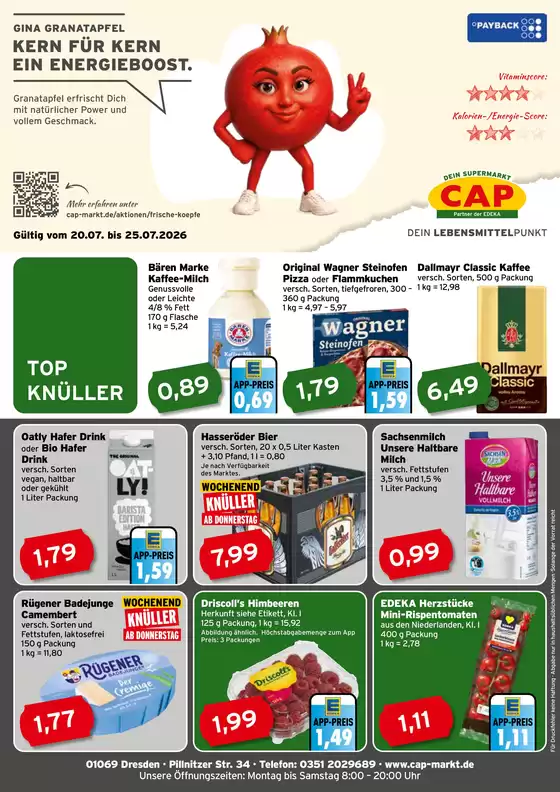 CAP Markt Prospekt | Top-Deals für alle Kunden | 2026-07-20T00:00:00.000Z - 2026-07-25T00:00:00.000Z