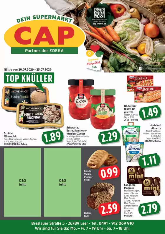 CAP Markt Katalog | Exklusive Deals und Schnäppchen | 2026-07-20T00:00:00.000Z - 2026-07-25T00:00:00.000Z